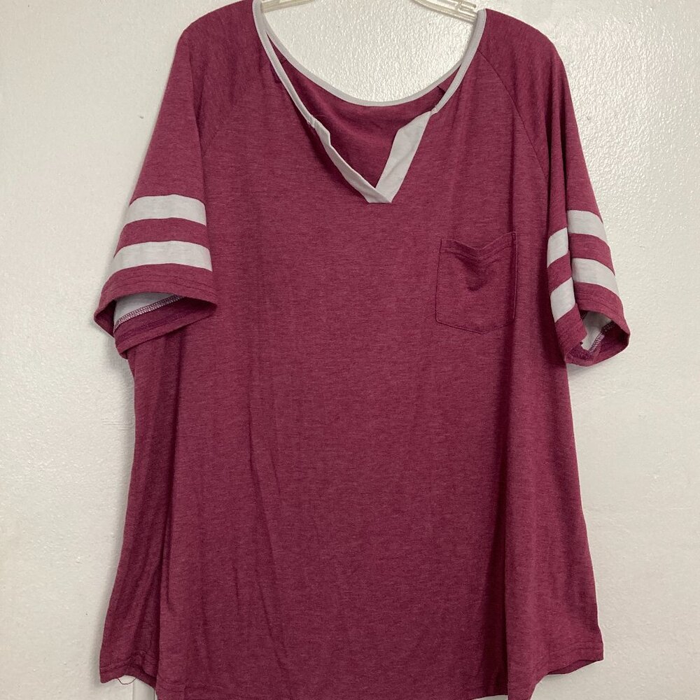 Summer V Neck Plus Size